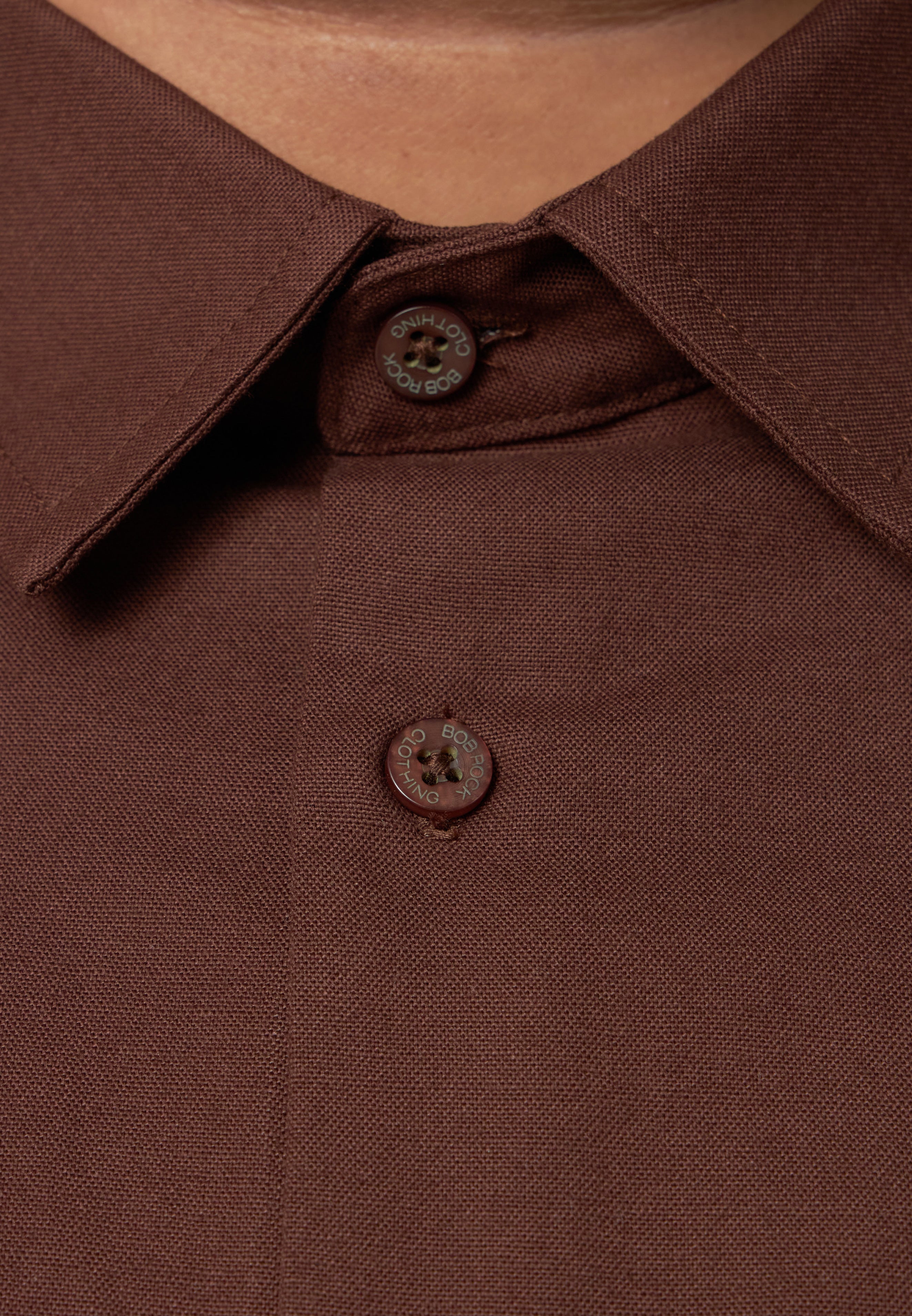 Kemeja Lelaki Plus Size | Baju Lelaki Plus Size | Plus Size Shirt | Baju Plus Size | Big Size Shirt #color_Brown