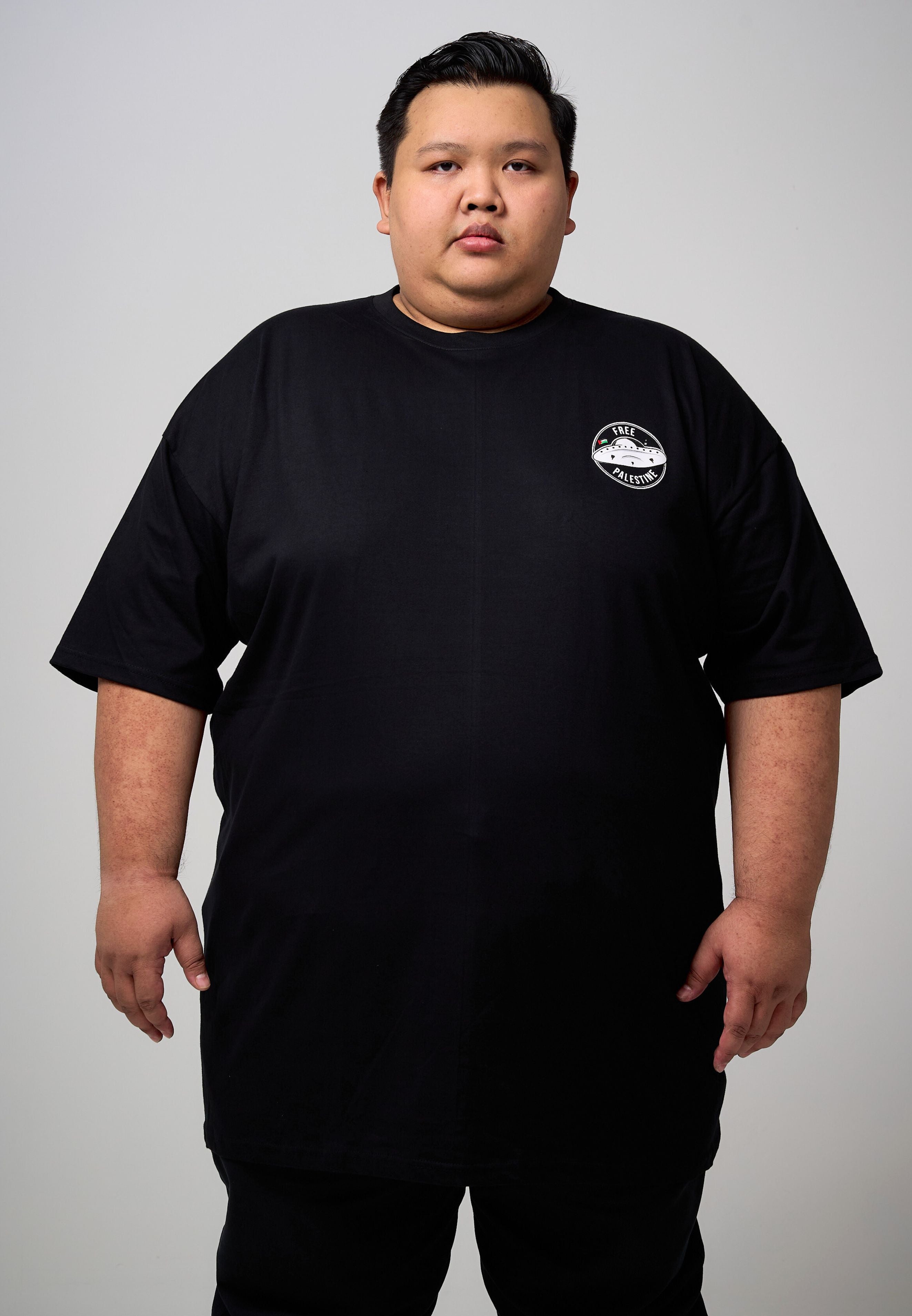 T shirt Saiz Besar | T shirt Big Size #color_black