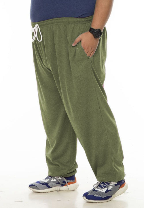 Plus Size Pants | Plus Size Sweatpants | Men Big Pants #color_green