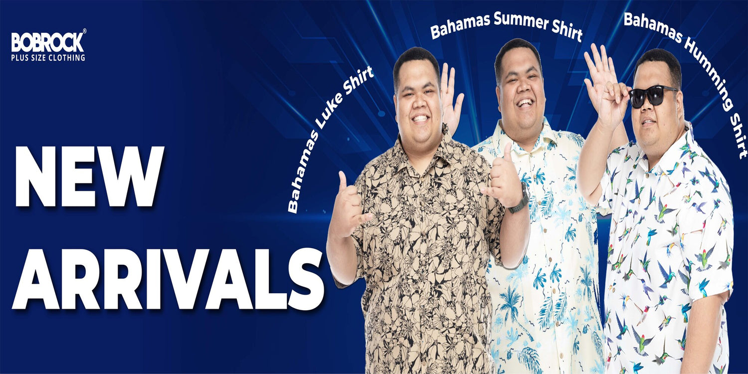 Bob Rock Clothing Tampil Dengan Koleksi Bahamas Untuk Lelaki Bersaiz Besar