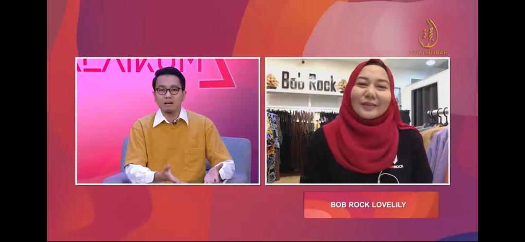 Bob Rock LoveLily di TV AlHijrah