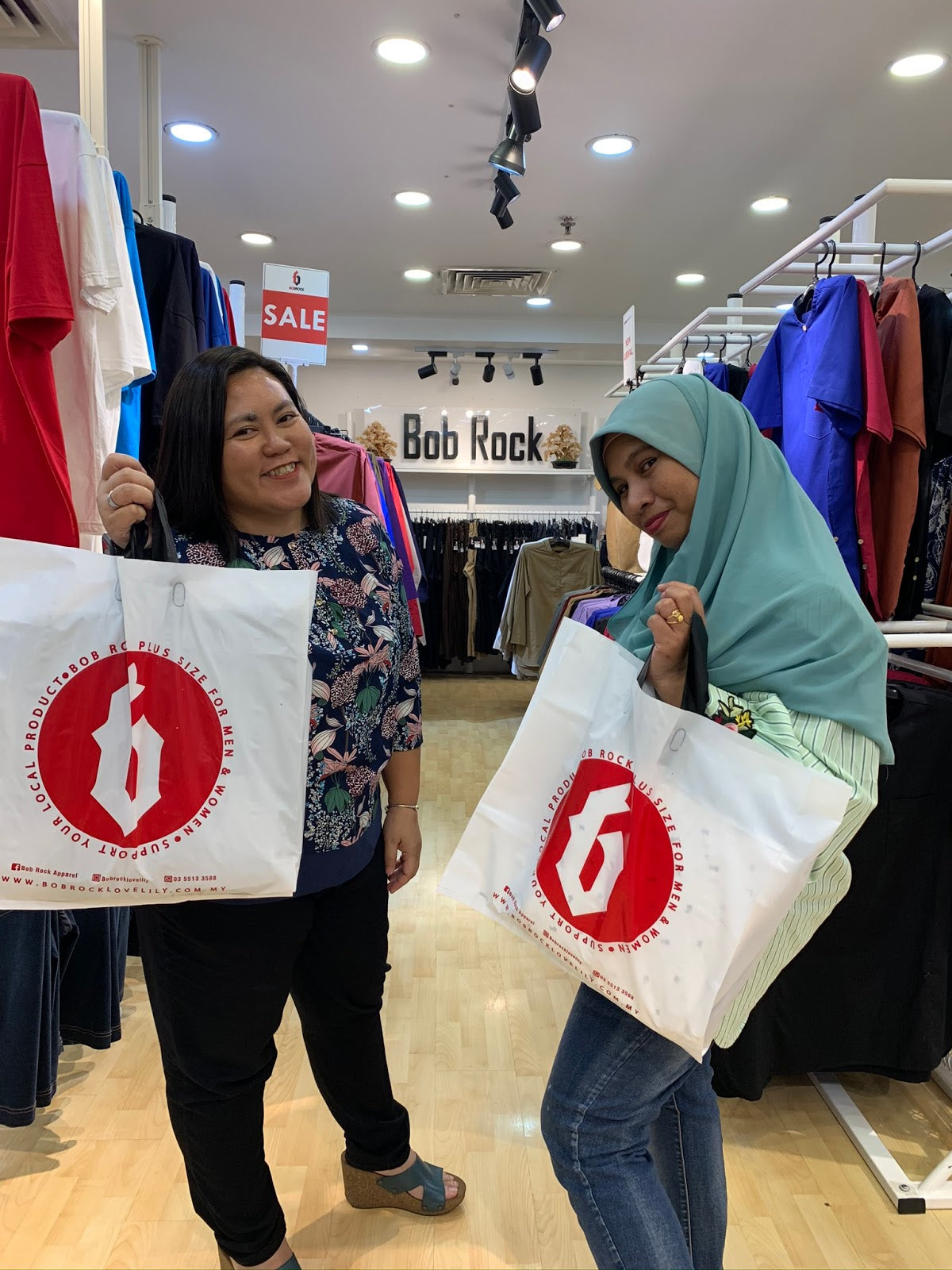 Butik BOB ROCK | Gedung Pakaian Bagi Mereka yang Bersaiz Comel ‘PLUS SIZE’
