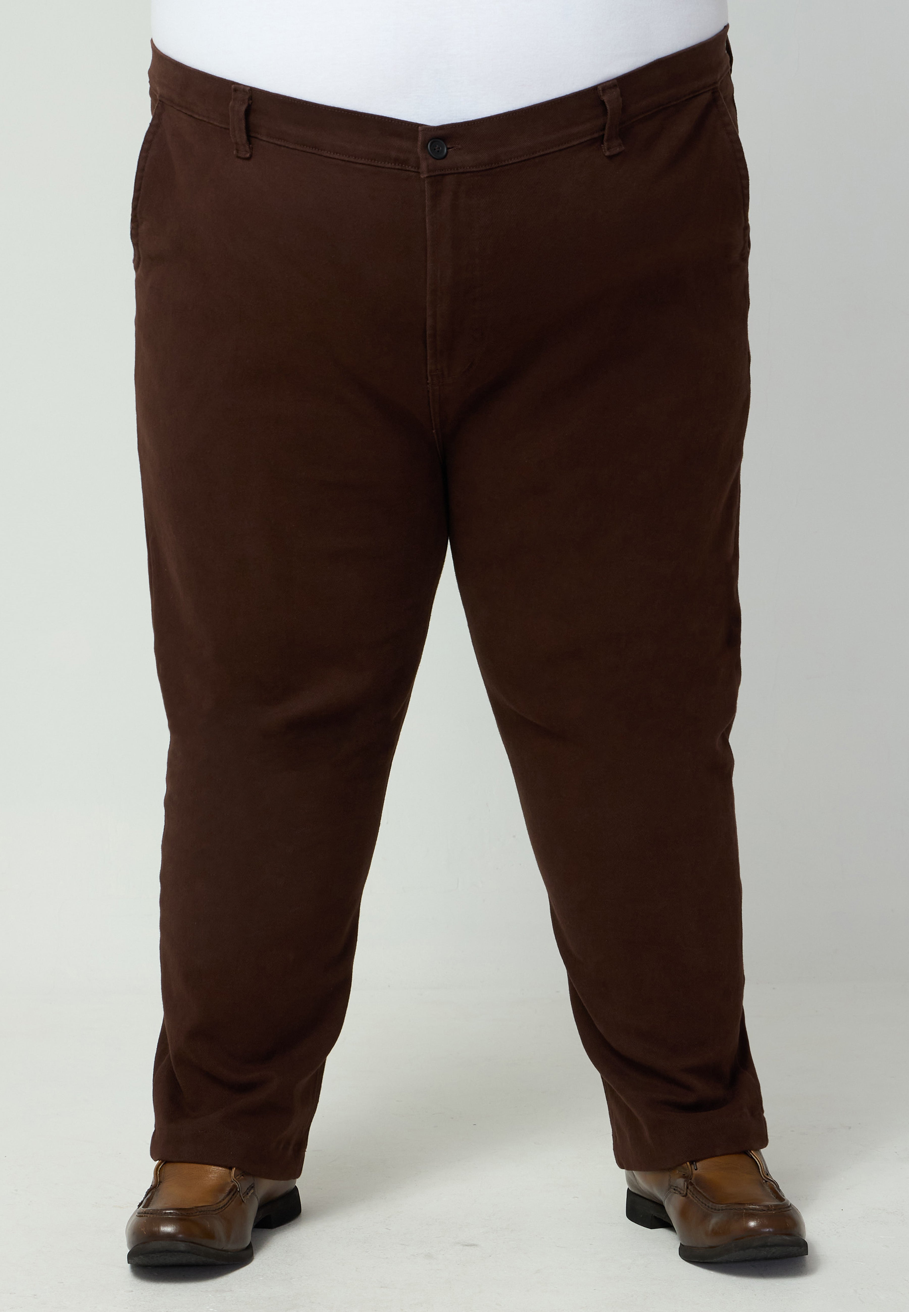 Plus Size Pants | Mens Big Pants | Large Pants #color_brown