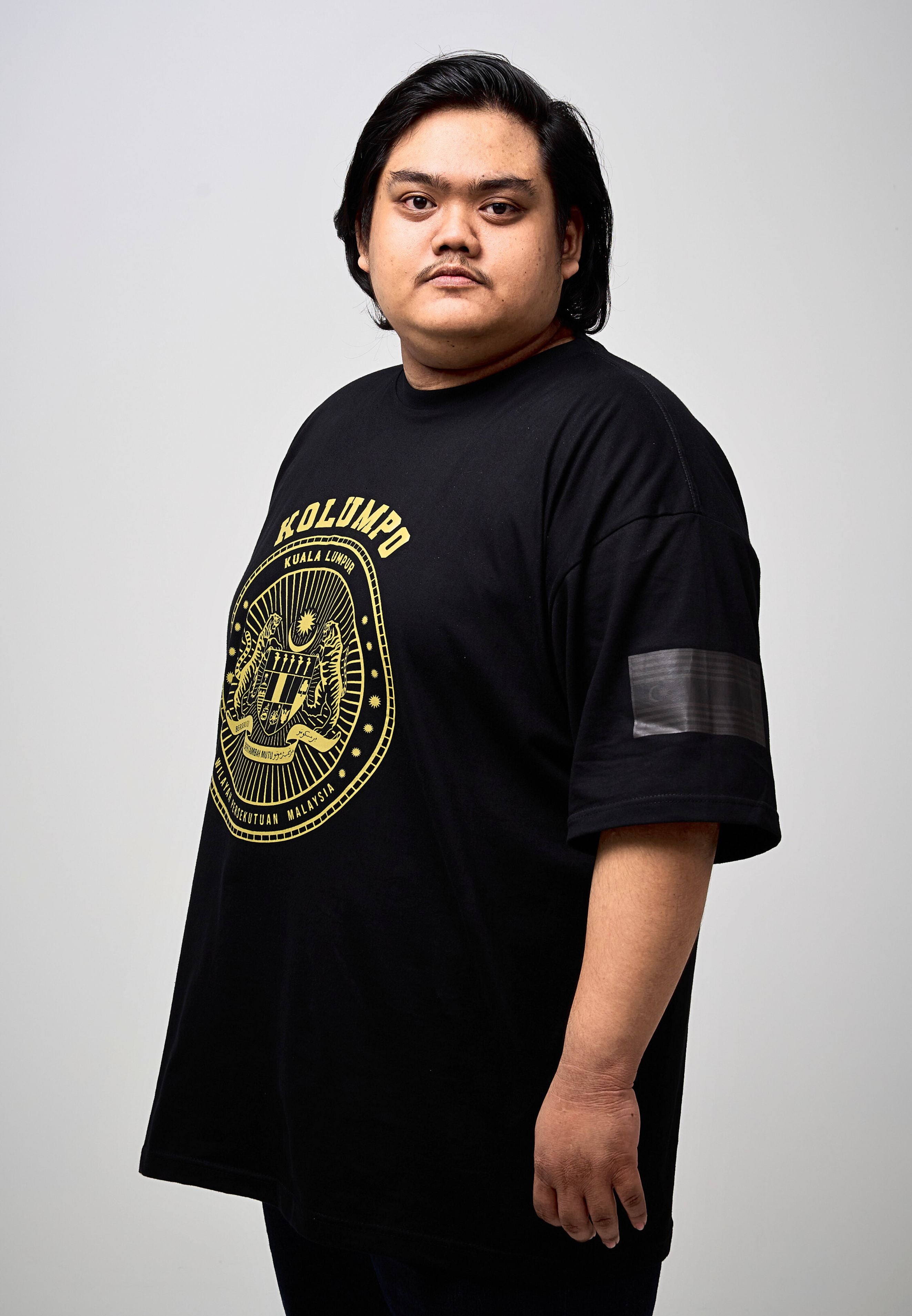 T shirt Saiz Besar | T shirt Big Size #color_black