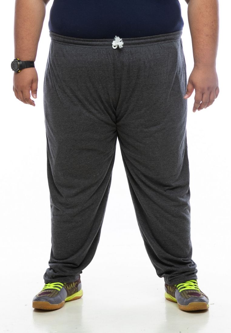 Plus Size Pants | Plus Size Sweatpants | Men Big Pants #color_dark-grey